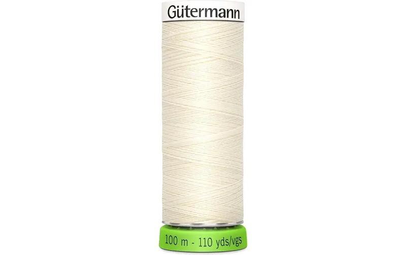 Gütermann Näh- and Stickgarn Allesnäher rPET 100 m Eierschale