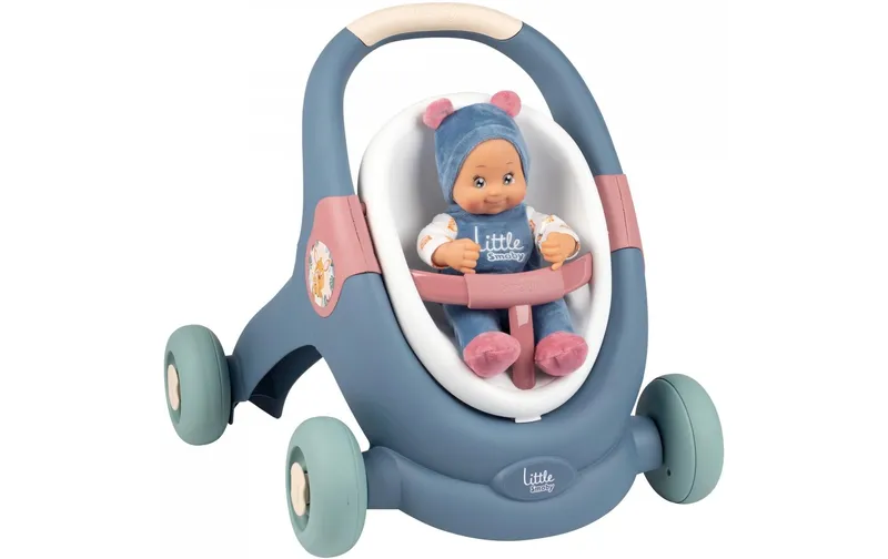 Smoby Lauflernwagen avec Puppe