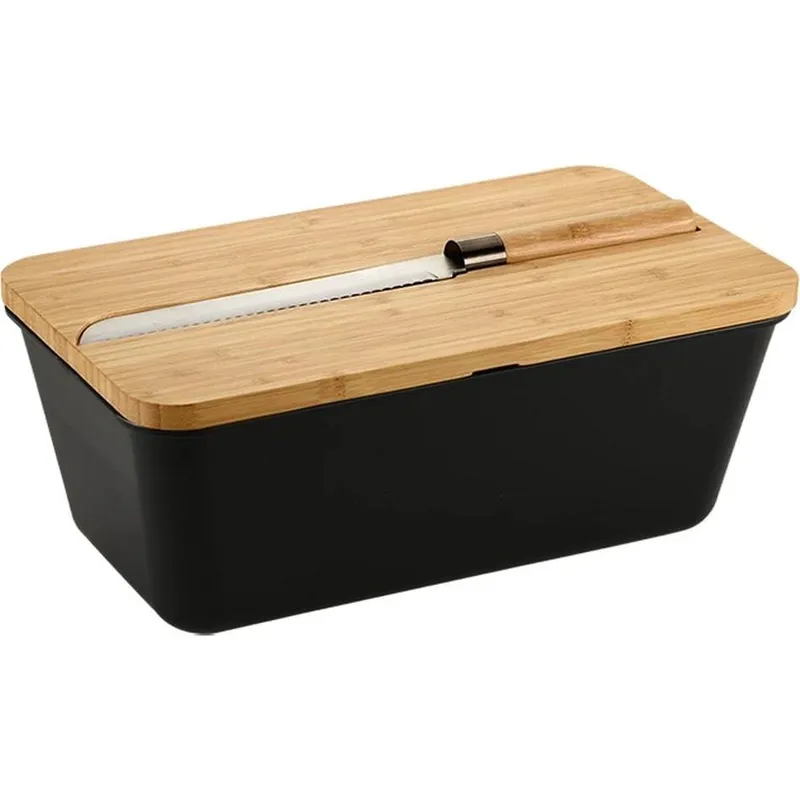 Kesper Brotkasten Schwarz