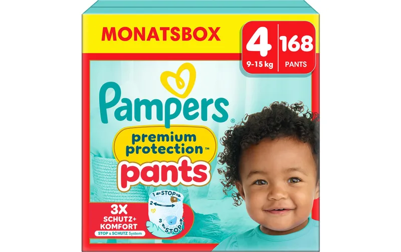 Pampers Windeln Premium Protection Pants Maxi Grösse 4