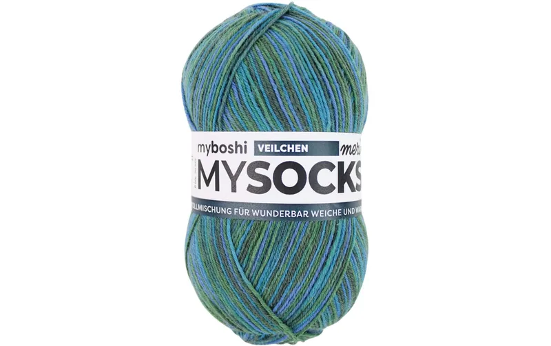 myBoshi Wolle Mysocks Merino Veilchen