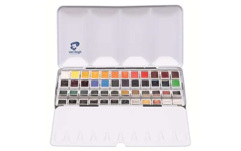 Van Gogh Aquarellfarbe 48er Set,multicolore