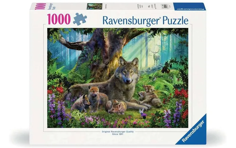 Ravensburger Puzzle Wölfe im Wald