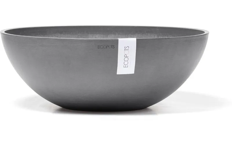 Ecopots Blumentopf Vienna Ø 50 cm Dunkelgrau