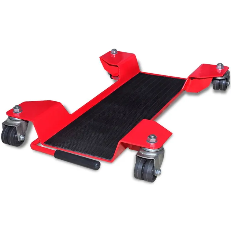 Chariot de moto Rouge