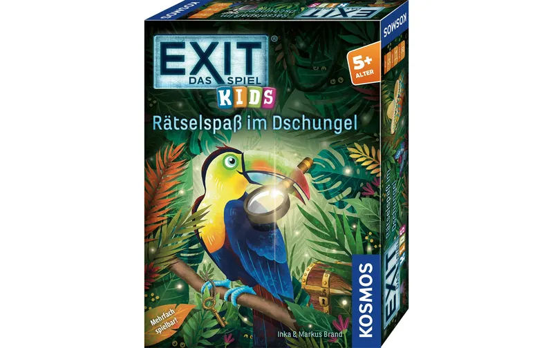 Kosmos EXIT Kids Divertimento con gli Enigmi nella Giungla