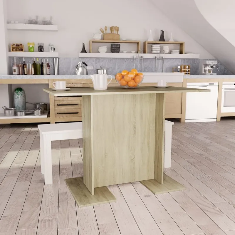Esstisch Sonoma-Eiche 110x60x75 cm derivato del legno