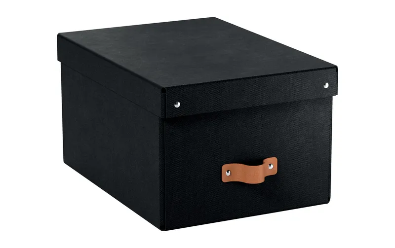Leitz Arrchivbox Puro mittel mit Klappdeckel, 2 pièces, noir