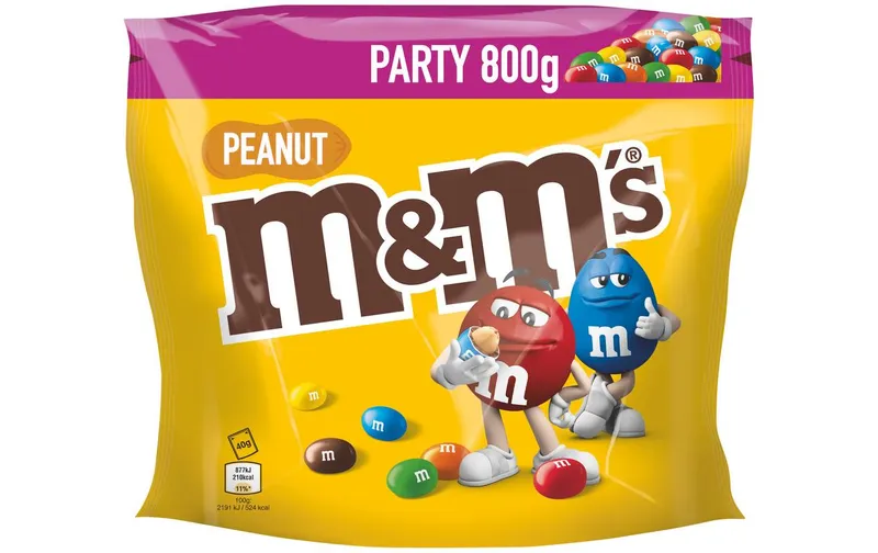 M&M's M&M's Schokolade Peanut Party 800 g