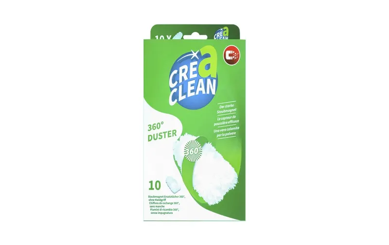 CreaClean Staubmagnet Nachfülltücher 360° 10 Stk. green