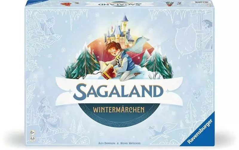 Ravensburger Familienspiel Sagaland Wintermärchen