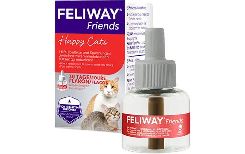 Feliway Wohlbefinden Friends Nachfüllflakon, 48 ml