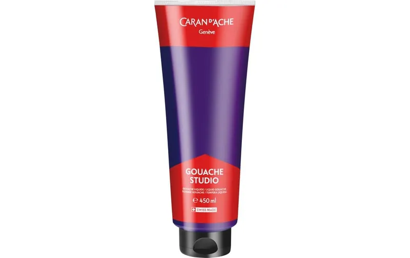 Caran d'Ache Wasserfarbe Gouache Studio 450 ml, Violett