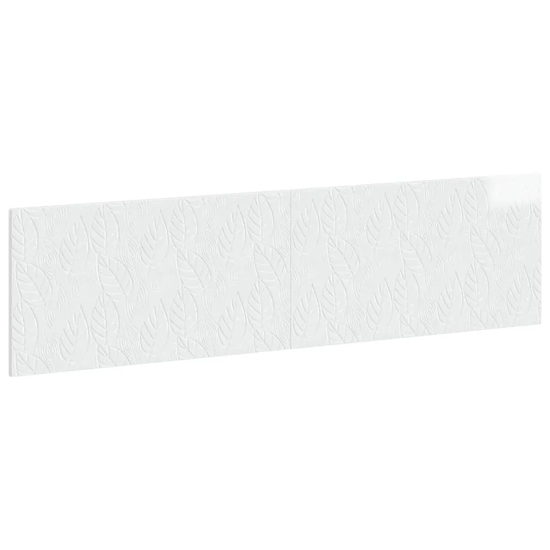 Wandmontiertes Kopfteil DELFT Hochglanz bianco derivato del legno