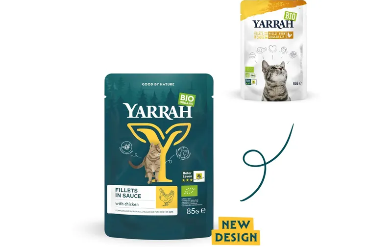 Yarrah Bio-Nassfutter Fillets in Sauce Huhn 14 x 85 g