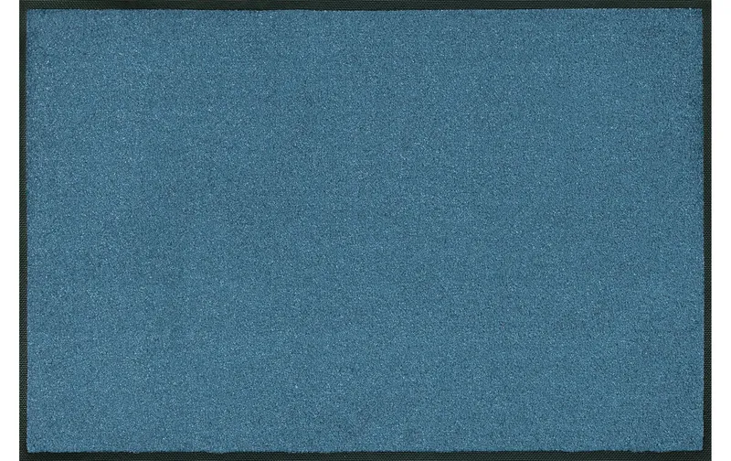 wash+dry Fussmatte Stahlblau, 75 cm x 120 cm