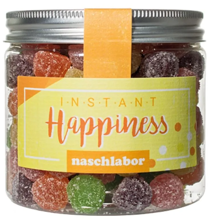 Süssigkeiten in Alumidose Instand Happiness