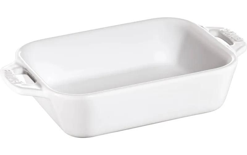 Staub Auflaufform 20 x 16 cm, blanc