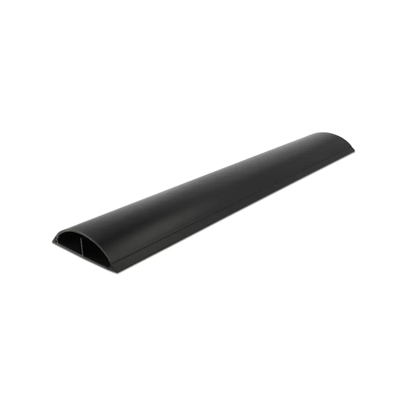 Delock Kabelkanal selbstklebend 1 m x 89 mm Schwarz