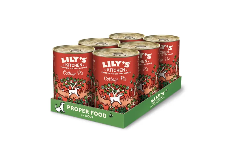 Lily's Kitchen Nassfutter Rind et Gemüse, 6 x 400 g