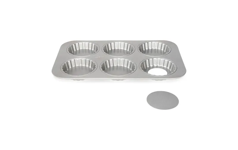 Patisse Quiche-Backform Silver-Top Mini 38 x 24 x 2 cm
