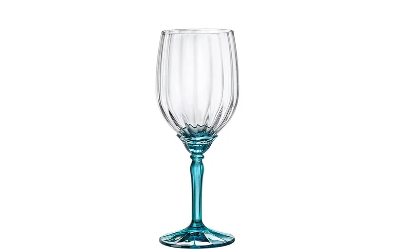 Bormioli Rocco Weissweinverre Florian 380 ml, 6 pièces, bleu