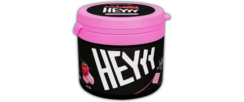 HeyyyGum Kaugummi Gum Berry Boom 68 g