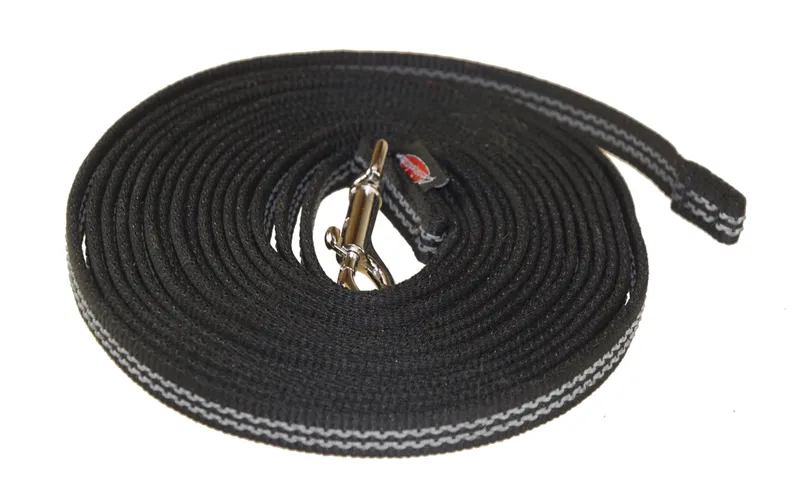 Grossenbacher Schleppleine ABS Gurt, 16 mm / 4 m, noir