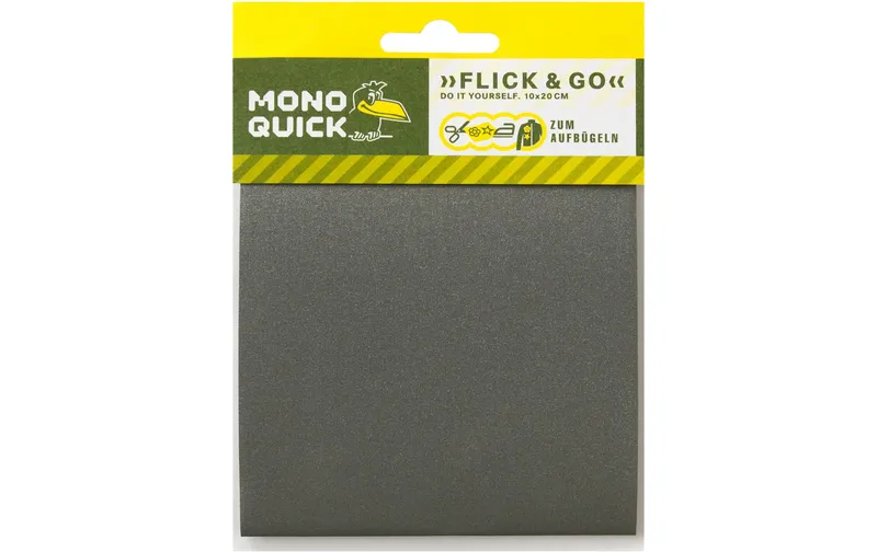 Mono-Quick Flickfabric Reflexgewebe «do it yourself» 1 pieces, grey