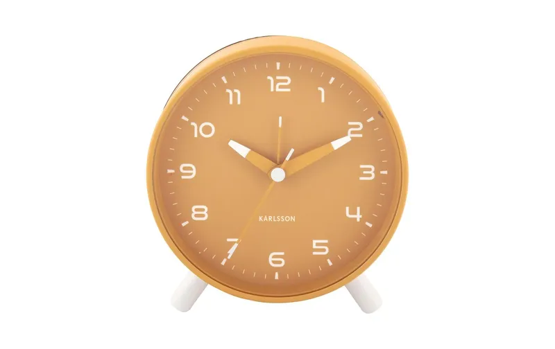 KARLSSON Klassischer Wecker Orgullo Ochre yellow