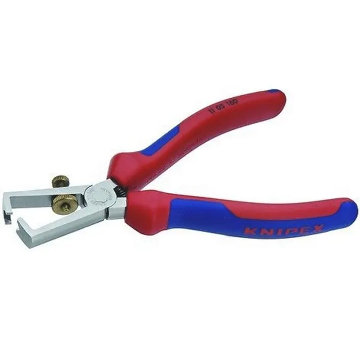 Knipex Abisolierzange 160 mm verchromt