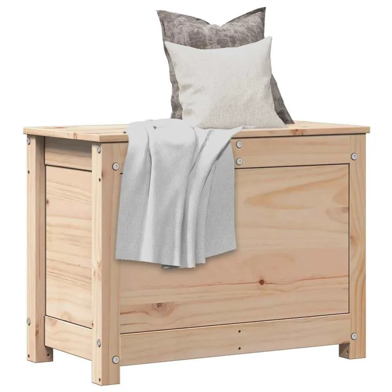 Truhe 60x32x45,5 cm Massivholz Kiefer