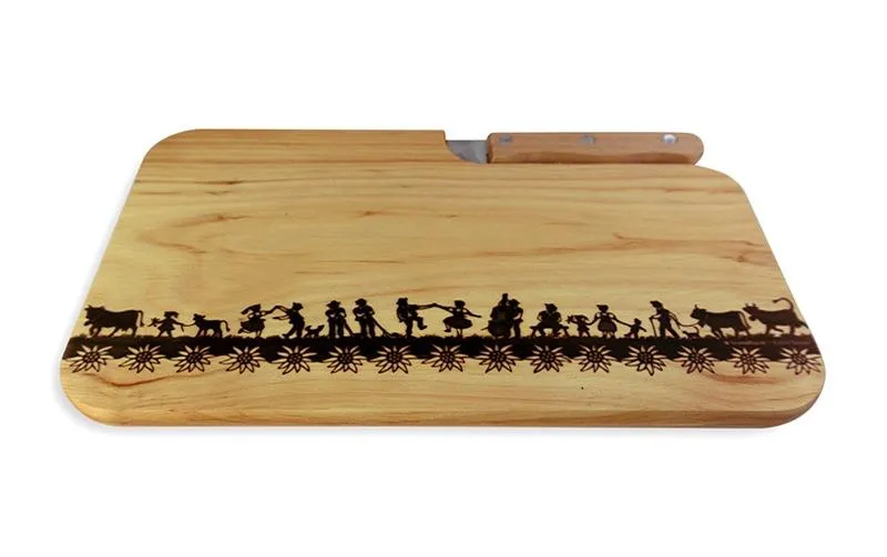 Trendform Schneidebrett-Set Swiss Tradition 15 cm x 26 cm