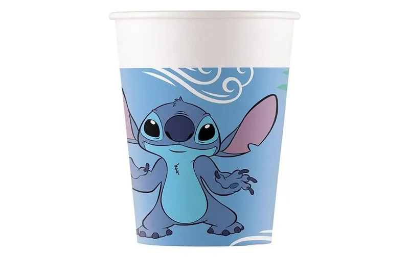 We fiesta Party Einwegbecher Stitch 200 ml, 8 pièces