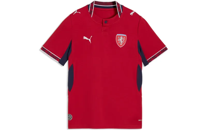 PUMA Jersey Tschechien Home Replica Jr Rot, 152