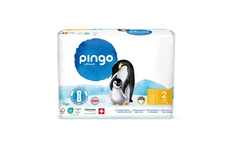 Pingo Ökowindeln Grösse 2, Mini