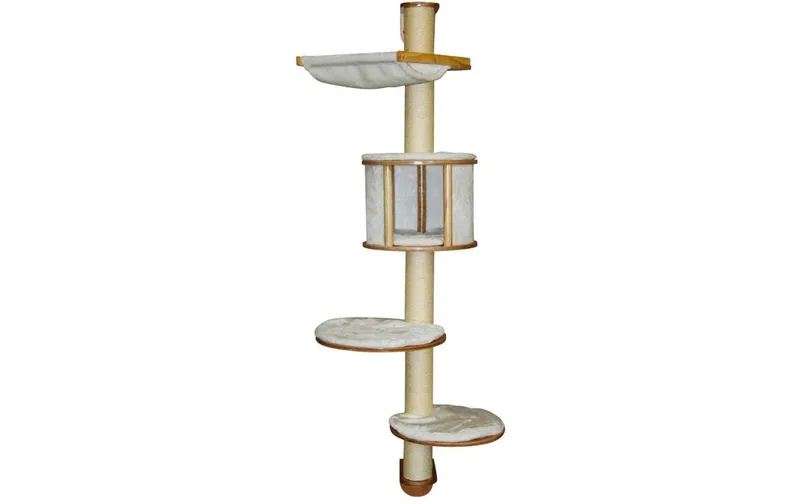 Kerbl Wandkratzbaum Dolomit 168 x 75 cm, bianco