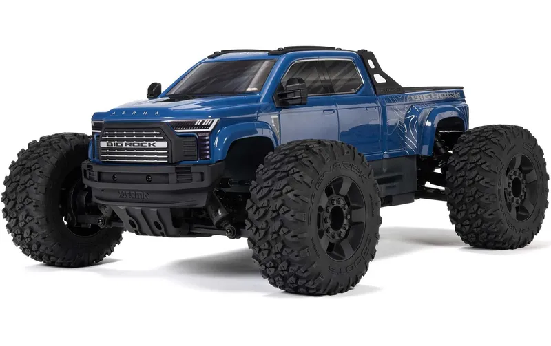 Arrma Monster Truck Big Rock BLX 223S, Blau ARTR, 1:10
