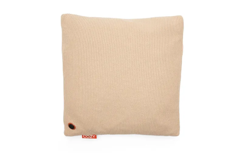 Bodi-Tek Heizkissen Cozy Una Strick Akkubetrieb, Hellbraun