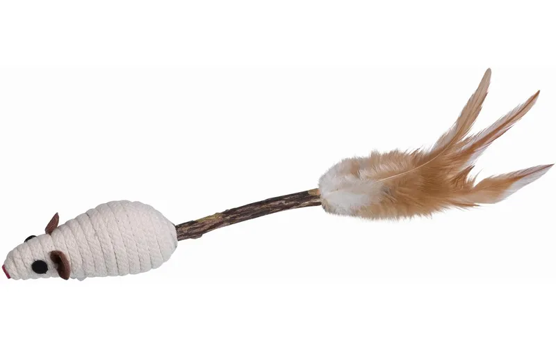 Nobby Katzen-Spielstab Matatabi Stick con Rasselmaus, 14 cm