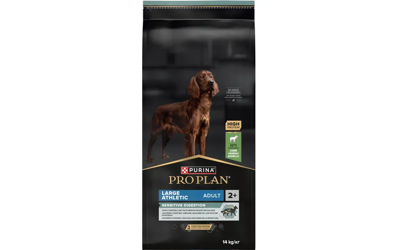 Purina Pro Plan Trockenfutter L Athletic Adult Sens. Digestion Lamm, 14 kg