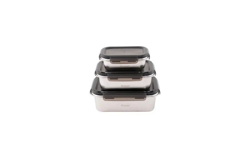 Outwell Camper Food Box Set Silber