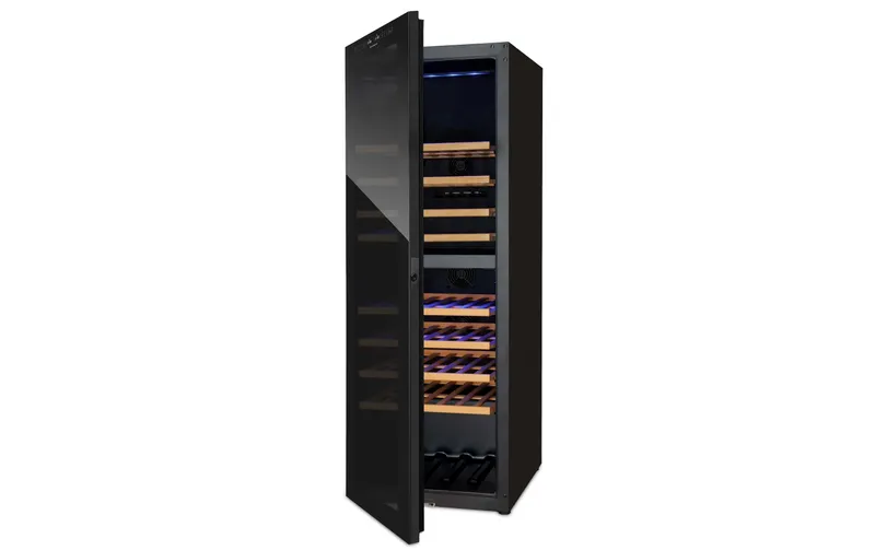 Trisa Weinklimaschrank 7743.0145 Schwarz, Links