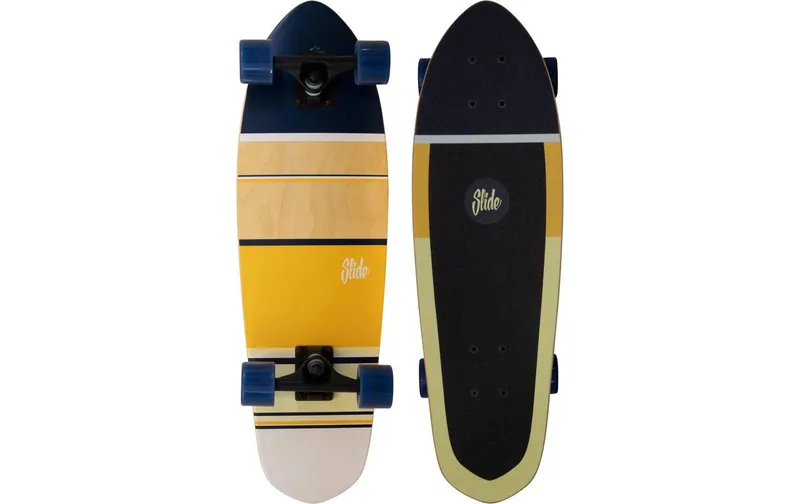 Slide Cruiser Stripes Yellow 28"