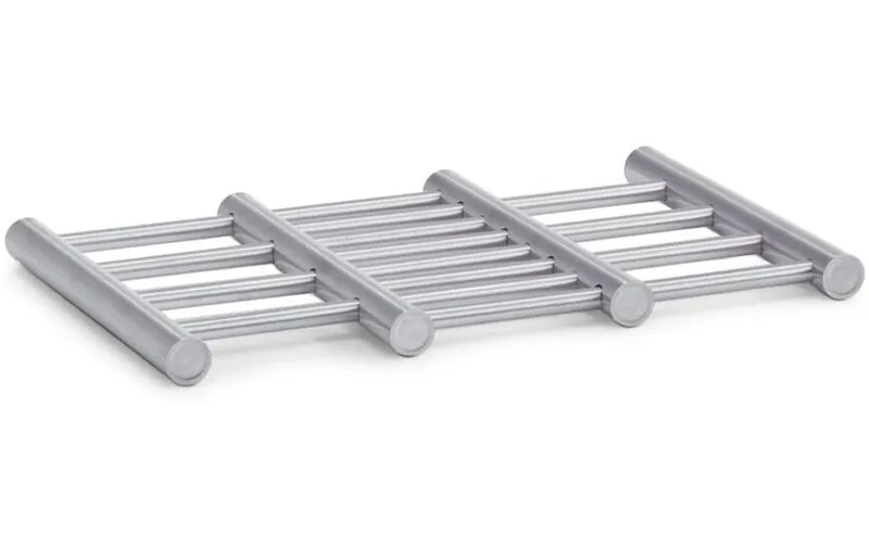Zeller Present Topfuntersetzer Edelstahl 38 x 20 cm, Silber