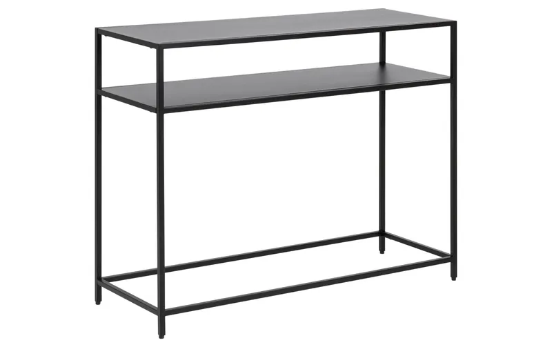 AC Design console table Newcastle 100 x 35 x 79 cm, black