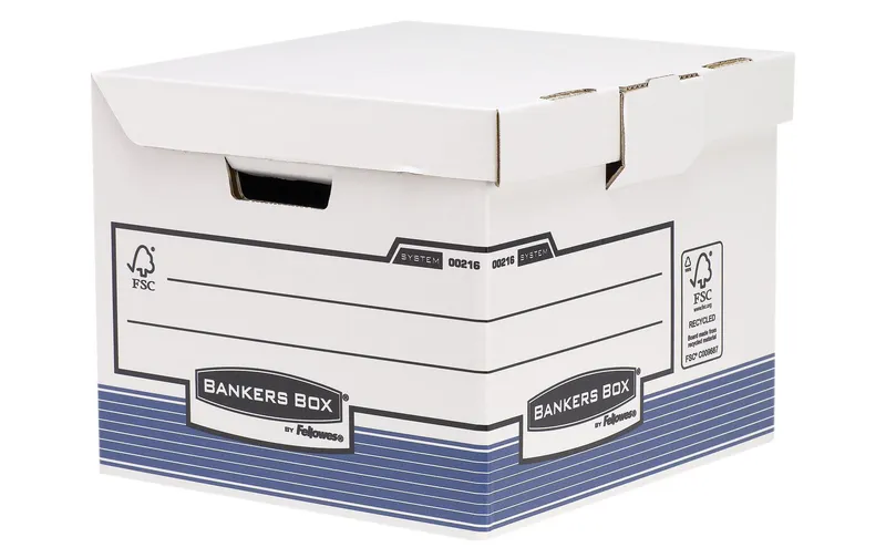 Fellowes Archivschachtel Bankers Box 31 x 37.7 x 39.5 cm 10 pieces
