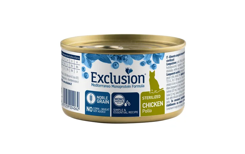 Exclusion Nassfutter Sterilized Chicken, 85 g