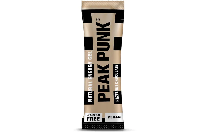 PEAK PUNK naturaleal Energy Gel Haselnuss-Schokolade, 12 x 25 g