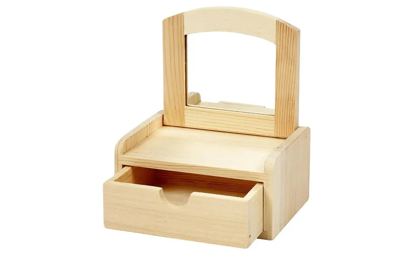 Creativ Company Holzartikel 12 cm Spiegelchest of drawers